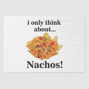 Nachos Essen, an das ich nur denke Seidenpapier