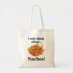 Nachos Essen, an das ich nur denke Tragetasche