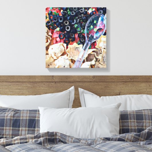 Nachos Leinwanddruck (Insitu (Schlafzimmer))