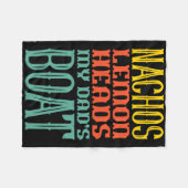 Nachos Lemon leitet das Boot R meines Vaters Fleecedecke (Vorderseite (Horizontal))