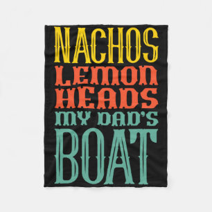 Nachos Lemon leitet das Boot R meines Vaters Fleecedecke