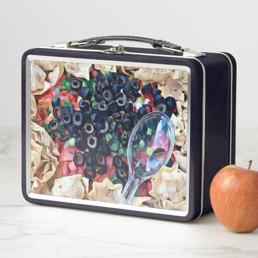 Nachos Metall Brotdose (Beispiel)