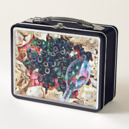 Nachos Metall Brotdose