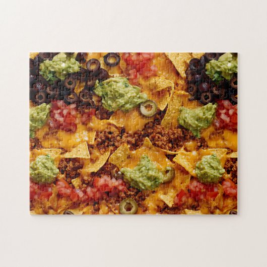 Nachos mexikanisches Essen Puzzle (Horizontal)