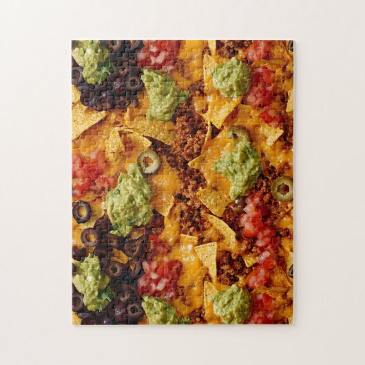 Nachos mexikanisches Essen Puzzle (Vertikal)