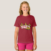 Nachos Schmelzkäse Jalapeno Nacho Tortilla Chips T-Shirt (Vorne ganz)