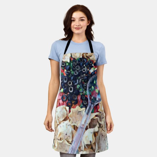 Nachos Schürze (Getragen)