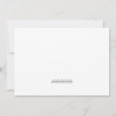 Nachricht aus einem Bottle Beach Brautparty Einladung (Rückseite)