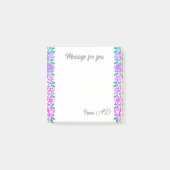 Nachricht für Sie Post-It-Notes Post-it Klebezettel (Vorderseite)