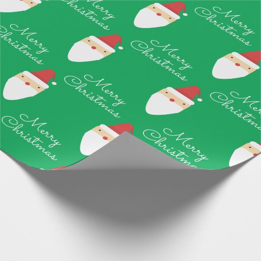 Nachricht hinzufügen | Simply Santa Geschenkpapier (Ecke)