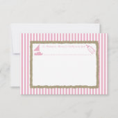 Nachricht in einem Flaschengüterschiff Babydusche Einladung (Vorderseite)