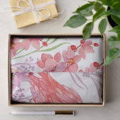 Nachricht rosa Flamingo Beach Party Gewebe hinzufü Seidenpapier (Geschenk)