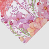 Nachricht rosa Flamingo Beach Party Gewebe hinzufü Seidenpapier (Detail)