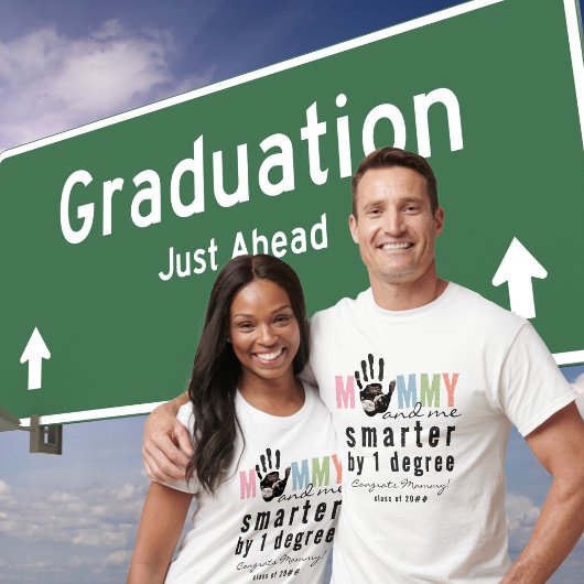 Nachricht vom Ultraschall-Vater-Abschluss Bump T-Shirt