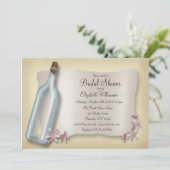 Nachricht von einer Flasche ~ Einladungen zum Brau (Stehend Vorderseite)