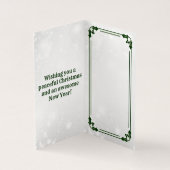 Nachricht von Santa - Nice Version Xmas Cards (Innenseite)