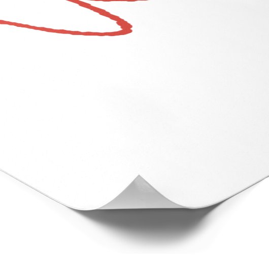 Nachricht "Wow Signal SETI" Poster (Ecke)