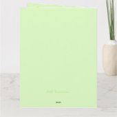 Nachrichten für Geliebte 3 John 1:2 Grußkarte Karte (Rückseite)