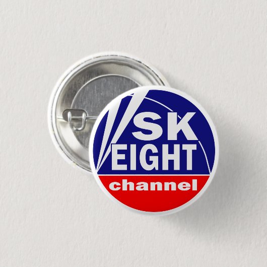 Nachrichten-Knopf des Kanal-Sk8 Button (Vorne & Hinten)