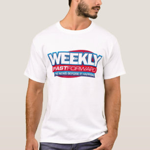 Nachrichten-Make-up, fastet wöchentlich T-Shirt