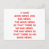 nachrichten postkarte (Vorderseite)