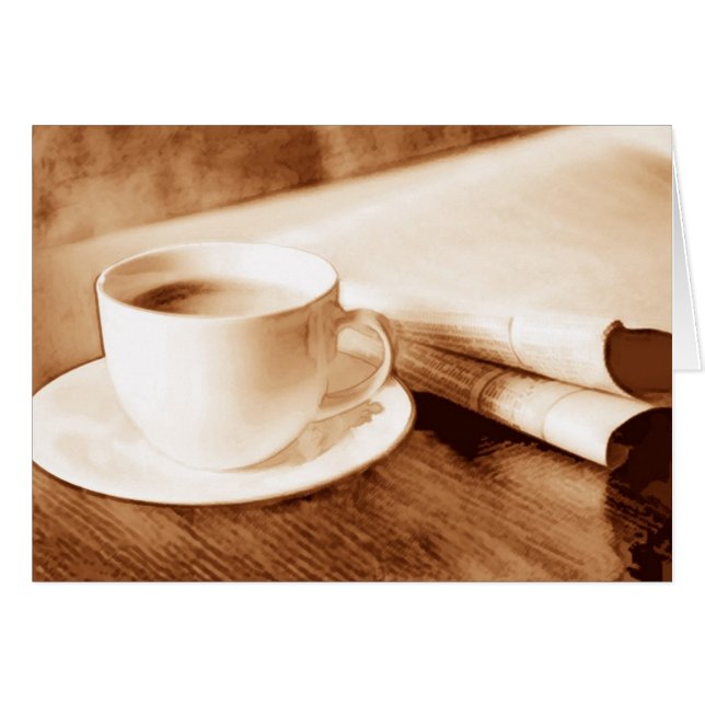 Nachrichten und Kaffee (Vorderseite (Horizontal))