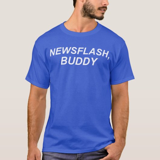 Nachrichtenblitz, Kumpel T-Shirt (Vorderseite)