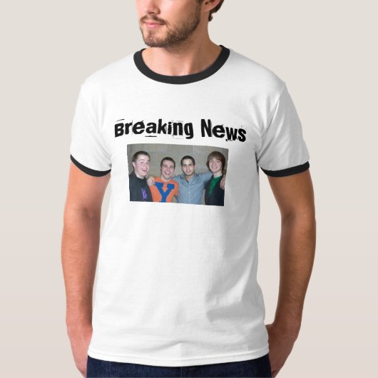 Nachrichtenen-Band T-Shirt (Vorderseite)