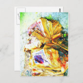 Nachrichtenkrise Postkarte (Vorne/Hinten)