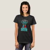 Nachrichtenreporterin Mikrofon Kamera Interview T-Shirt (Vorne ganz)