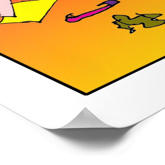 Nachrüstung von Steuerschlupflöchern Poster (Ecke)