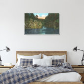 Nachschlagen langer Rapids aus der Flume Leinwanddruck (Insitu (Schlafzimmer))