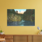 Nachschlagen langer Rapids aus der Flume Leinwanddruck (Insitu (Wohnzimmer))