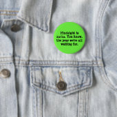 Nachsicht ist 20/20 button (Beispiel)