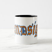 Nachsichtband-Tasse Zweifarbige Tasse (Mittel)