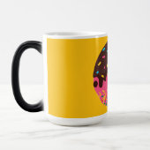 Nachspeise, Regenbogen-Sprinkle-Donut, Doughnut Verwandlungstasse (Links)
