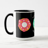 Nachspeise, Süße Donuts, Donuts, Süß,modern Tasse (Links)