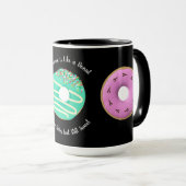 Nachspeise, Süße Donuts, Donuts, Süß,modern Tasse (VorderseiteRechts)