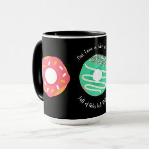 Nachspeise, Süße Donuts, Donuts, Süß,modern Tasse