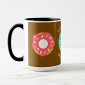 Nachspeise, Süße Donuts, Donuts, Süß,modern Tasse (Links)