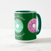 Nachspeise, Süße Donuts, Donuts, Süß,modern Tasse (VorderseiteRechts)