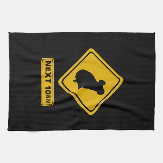 nächste 10 km koalas geschirrtuch (Horizontal)