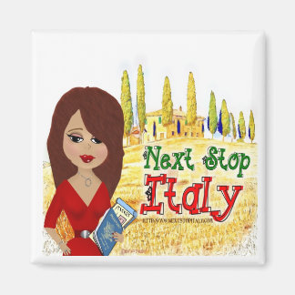 Nächste Anlaufstelle für das Logo in Italien Magnet