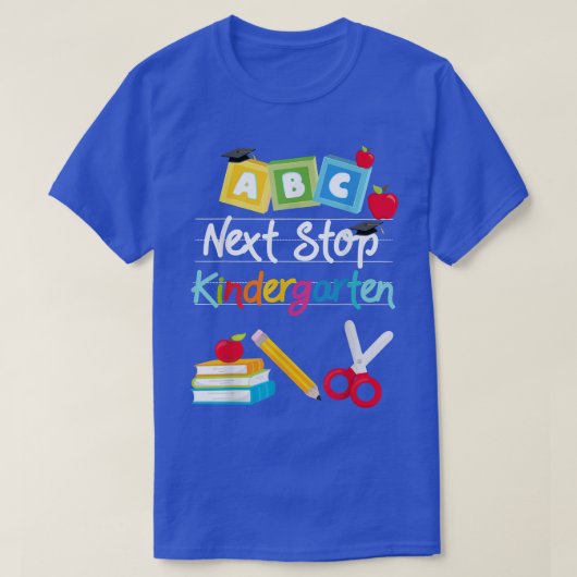 Nächste Anlaufstelle Kindergarten Pre-K Abschluss  T-Shirt (Design vorne)