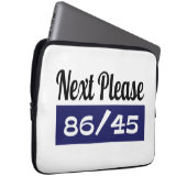 Nächste Bitte 8645 gegen Trump Laptopschutzhülle (Vorne Rechts)