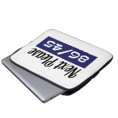 Nächste Bitte 8645 gegen Trump Laptopschutzhülle (Vorne Knopf)