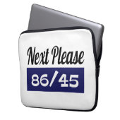 Nächste Bitte 8645 gegen Trump Laptopschutzhülle (Vorderseite Links)