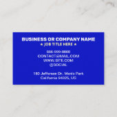 Nächste Erinnerungen zur Ernennung (Bulk Office Ca Terminkarte (Rückseite)