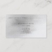 Nächste Ernennung Rose Gold Abstrakte Ozeanmalerei Terminkarte (Rückseite)