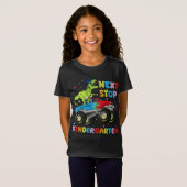 Nächste Haltestelle Kindergarten Monster Truck T-Shirt (Vorne ganz)